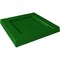 Ekena Millwork 12"W x 12"H True Fit PVC Framed Board-n-Batten Shutters Sample, Viridian Green SAMPLE-TFPBFHG - alternate 3